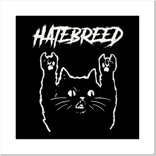 hatebreed and the cat Posters and Art